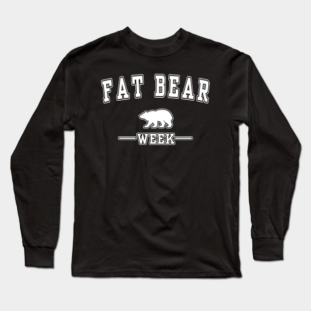 Fat Bear Week Long Sleeve T-Shirt by DewaJassin